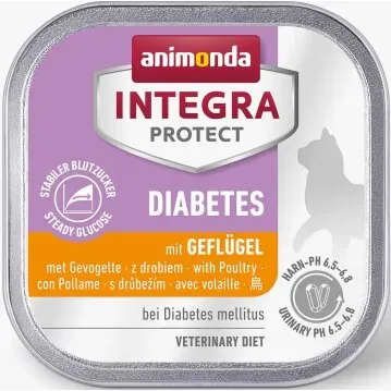 Katzen - Nassfutter ANIMONDA Integra Protect Diabetes Geflügel,100 g