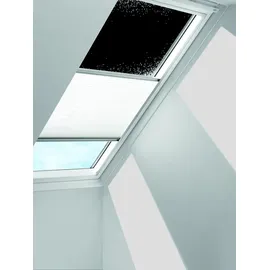 VELUX Plissee Sandbeige 1277, M10 1277SWL weiß