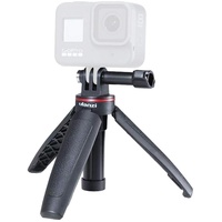 ULANZI MT-09 GoPro Vlog Stativ, Handgriff und Selfie-Stick für Foto & Video, Schwarz