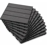 Mojawo Klickfliese Grau 30 x 30 cm 12 St.