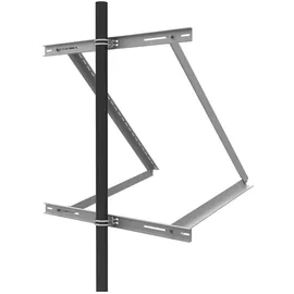 EnjoySolar enjoysolar® Aluminium Masthalterung für Einzelpanel 100-680mm