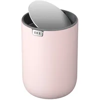 Eko Mini Tischmülleimer 1,5 l Rosa