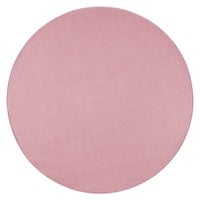 Teppich Kurzflor Teppich Nasty rund hell rosa, HANSE Home, rund, Höhe: 8.5 mm rosa Ø 200 cm x 8.5 mm