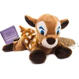 Habibi Plush Classic Wärmetier Rehkitz Kuscheltier Wärmekissen Wärmflasche