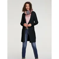 Heine Longstrickjacke Schwarz 34