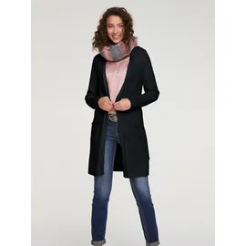 Heine Longstrickjacke Schwarz 34