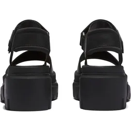 Timberland Sandale TIMBERLAND "Everleigh Ankle Strap" Gr. 41,5, schwarz Schuhe mit Klettverschluss