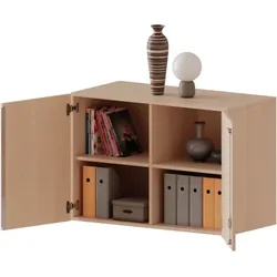 Aufsatzschrank für ErgoTray Serie, 2 Ordnerhöhen - Serie evo180