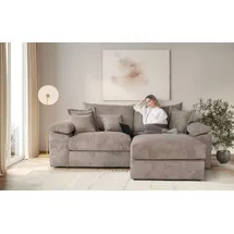 OTTO home Eckcouch Cord 3-Sitzer Beige