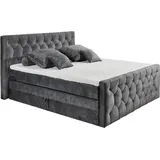 ed exciting design Boxspringbett Cashfield 8 ca. 180x200 cm B: 200 H: 113