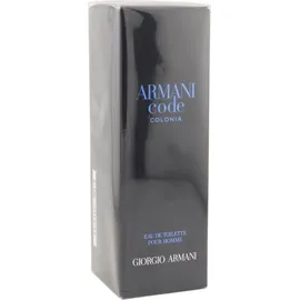 Giorgio Armani Code Colonia Pour Homme Eau de Toilette 75 ml