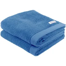 Tom Tailor Color Bath Handtuch 50 x 100 cm cool blue 2 St.