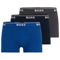 HUGO BOSS 3P Power Trunk schwarz/grau/blau S 3er Pack