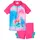Playshoes Mädchen Zweiteiler Schwimmshirt-Set, Nixe pink, 86-92