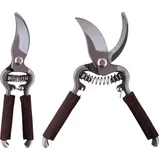 Esschert Design Obst- & Blumenschere mit Ledergriffen