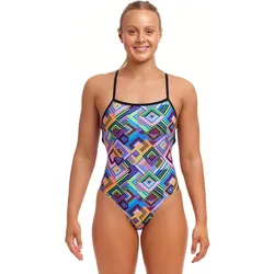 Funkita Damen Badeanzug Strapped In One Piece Boxanne 38