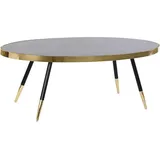 DKD Home Decor Tischdekoration DKD Home Decor Schwarz Gold Kristall Stahl 110 x 50 x 41,5 cm