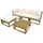 Green Spirit Karmoy Loungeset braun/beige