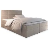 masseno Boxbett mit Bettkasten ¦ beige ¦ Maße (cm): B: 160 H: 98