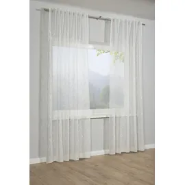 GARDINIA Dolly Voile verdeckte Schlaufen 140 x 245 cm natur