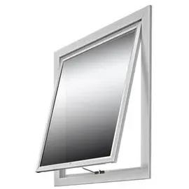 Biohort Fenster für Gerätehaus Europa 50 x 60 cm Silber-metallic