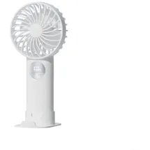 cnanrnanc Handventilator Mini 3 Stufen 9 Stunden USB Ventilator mit Akku, für Reisen, Büro, Outdoor-Kühlung