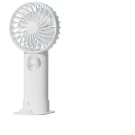 cnanrnanc Handventilator Mini 3 Stufen 9 Stunden USB Ventilator mit Akku, für Reisen, Büro, Outdoor-Kühlung
