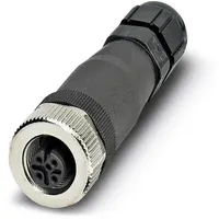 Phoenix Contact 1559000 Sensor-/Aktor-Steckverbinder, unkonfektioniert M12 Buchse, gerade Polzahl