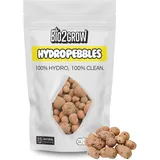Bio2Grow Blähton Pebbles 1L - Grow Anbau Indoor Outdoor - Kugeln Hydrokultur Drainage Ton-Granulat Perlite Blumenerde