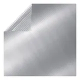 vidaXL Rechteckige Poolabdeckung silber 1000x600 cm