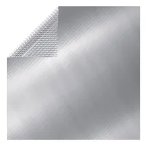 vidaXL Rechteckige Poolabdeckung silber 1000x600 cm