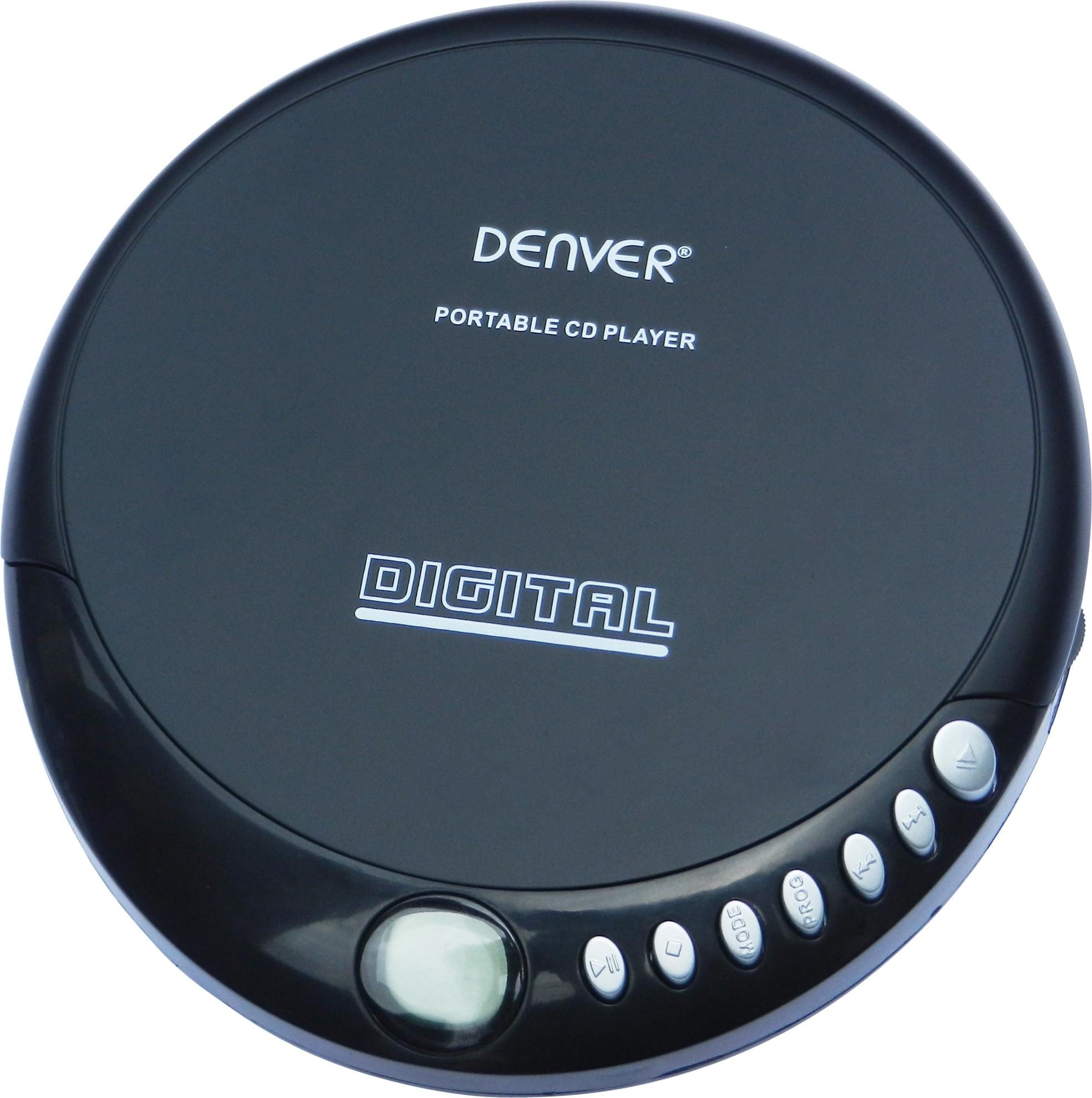 Denver DM-24, MP3 Player + Portable Audiogeräte, Grau, Schwarz