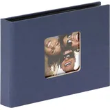 walther design Mini-Einsteck-Fotoalbum Fun 12x17 dunkelblau MA353L