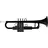 Classic Cantabile PTP-10BK MardiBrass Kunststoff Bb-Trompete Schwarz