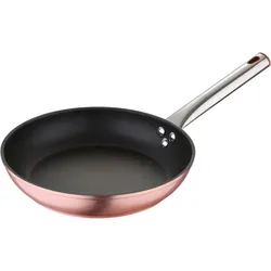 BERGNER Pfanne 24X4,5cm aus geschmiedetem Aluminium Induktion Neon Rosé Gold