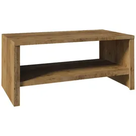 Feldmann-Wohnen Couchtisch, Eiche, Holz, 1 Fächer, Rechteckig,Rechteckig, konisch, 120.2x52.6x60 cm, Wohnzimmer, Wohnzimmertische, Couchtische