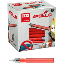 TOX Allzweck-Rahmendübel Apollo 6 x 70 mm, 50 Stück Dübel und 50 Schrauben, 049101051