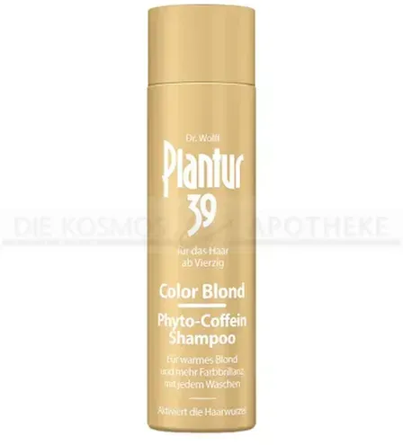 plantur 39 color blond phyto-coffein-shampoo 250 ml