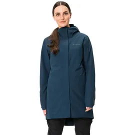 Vaude Damen Cyclist Padded II Mantel (Größe XL, blau)