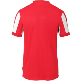Uhlsport Retro Stripe kurzarm Trikot Herren rot/weiß XXL