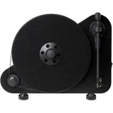 Pro-Ject VT-E R, Vertikaler Plug&Play Plattenspieler, Rechtshänder, Schwarz