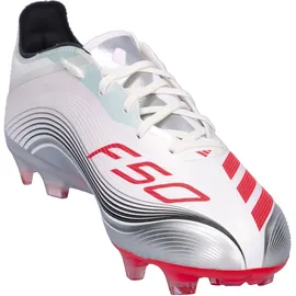 adidas F50 Messi Pro FG Herren Ftwr White/Lucid Red/Silver Met 43 1/3