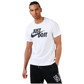 Nike Sportswear JUST DO IT T-Shirt Herren 100 white/black XXL