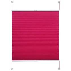LIEDECO Klemmfix-Plissee, Young Colours, 45x150 cm - rot