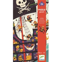 Djeco Riesenpuzzle Das Piratenschiff 36-teilig