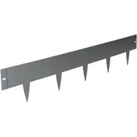 Bellissa Rasenkante Spina 103 x 16 cm 2 Stück Silber