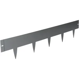 Bellissa Rasenkante Spina 103 x 16 cm 2 Stück Silber