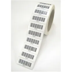 1St. HT Barcodeetiketten lfd Barcode-Etiketten 1000 Stück auf Rolle