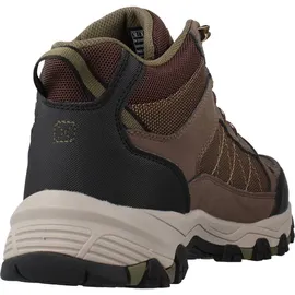 SKECHERS Selmen Melano Trekking Shoes, Chocolate Leather W/Mesh, 45