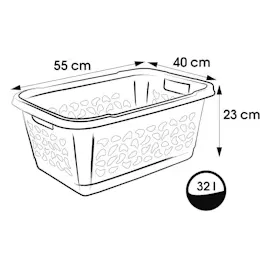 KEEEPER Wäschekorb, "jost", Breite: 550 mm, nordic-pink